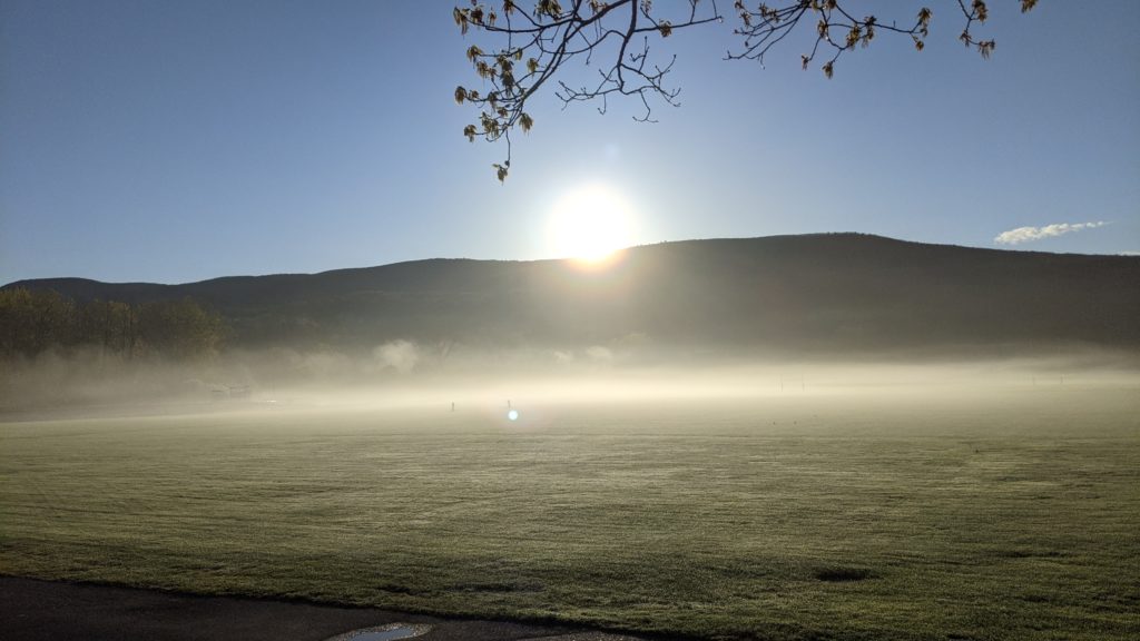Cole Field at Dawn